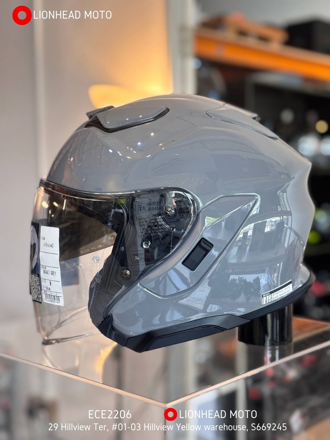 Shoei Jcruise 3 Basalt Grey