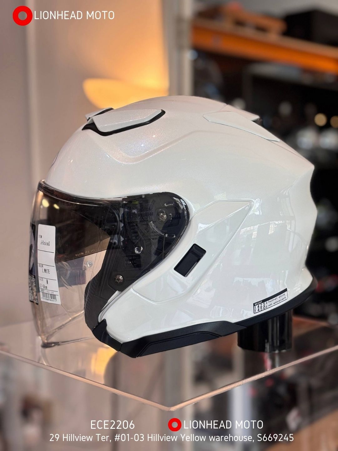 Shoei Jcruise 3 White