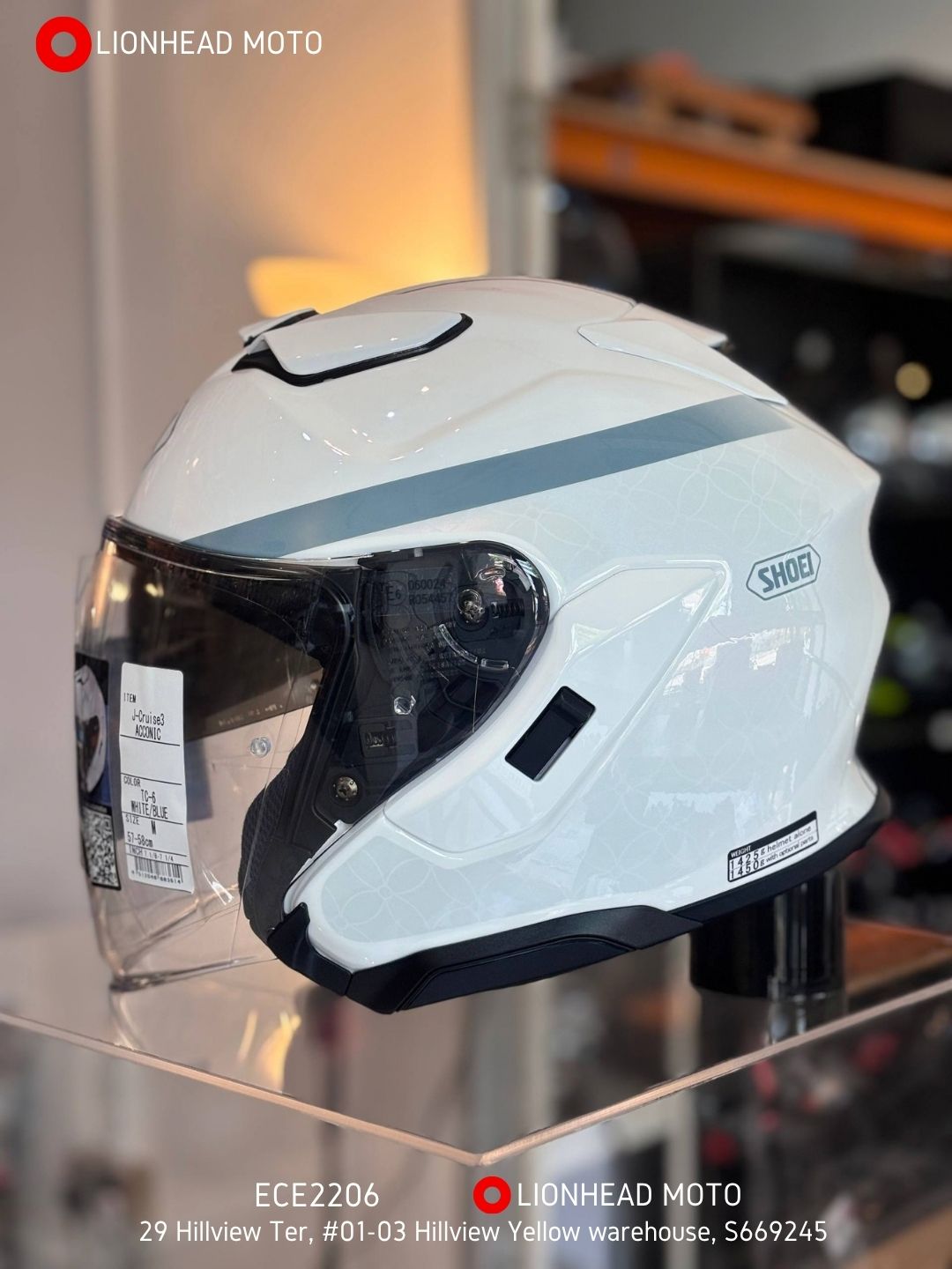 Shoei Jcruise 3 Acconic TC6