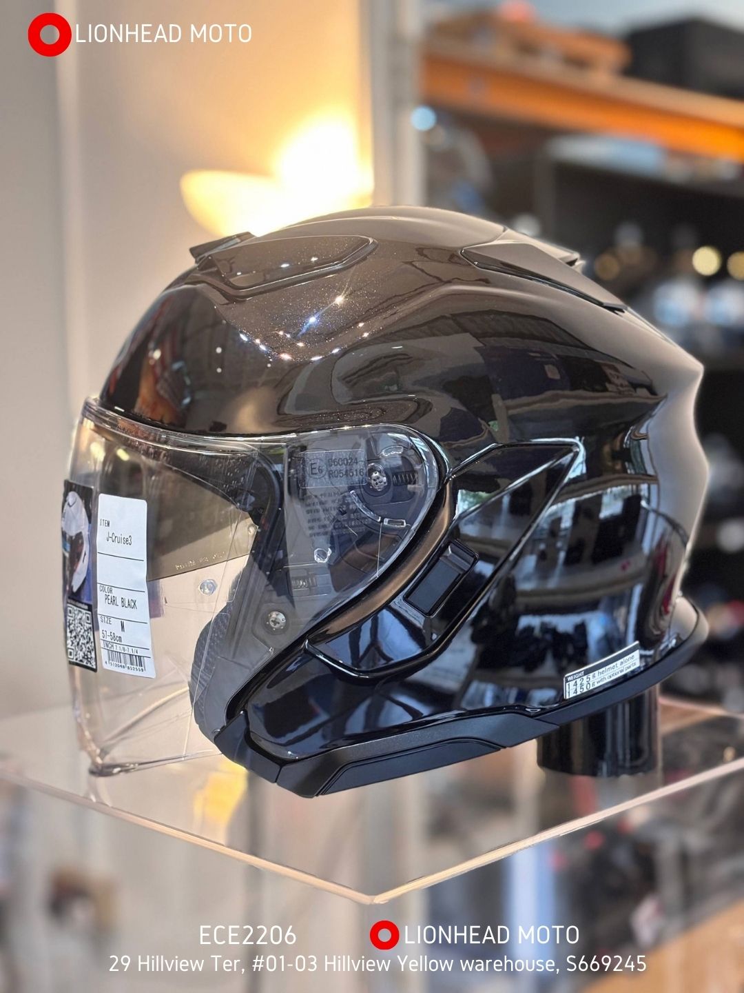Shoei Jcruise 3 Black