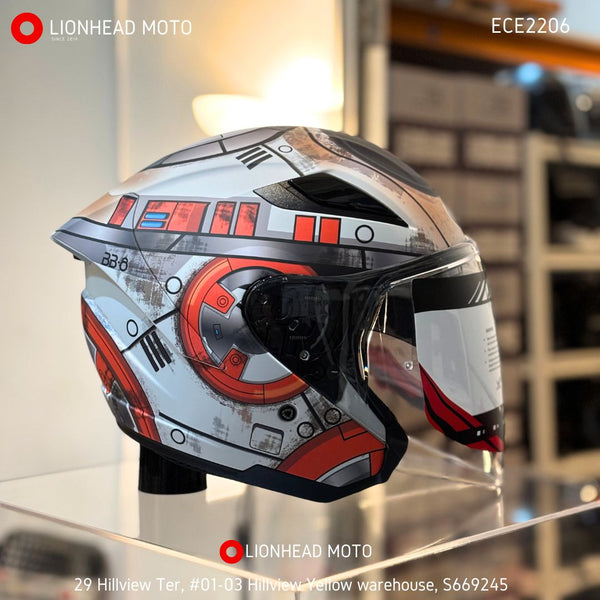 buy motorcycle helmets singapore George Russell 2025 GP F1 Replica Helmet 1:1 Scale All Racing Kikstart Singapore | Motorcycle Helmets