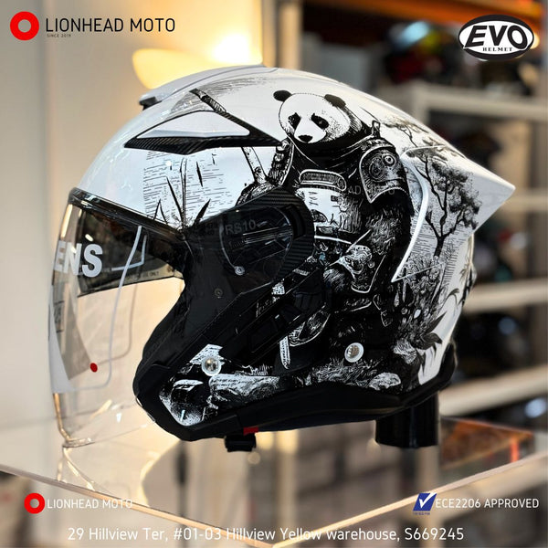 EVO RS10 Panda Pearl White Black