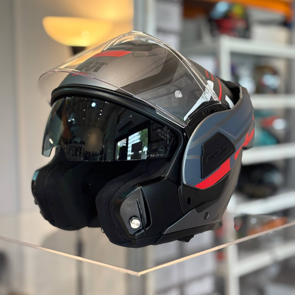 GIVI X30 Pulsar Grey Red