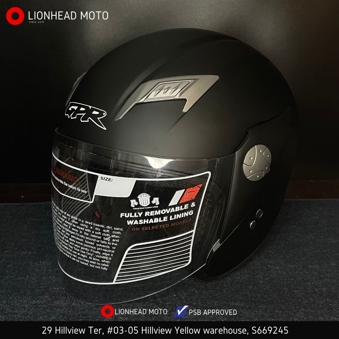 GPR GS08 Matte Black