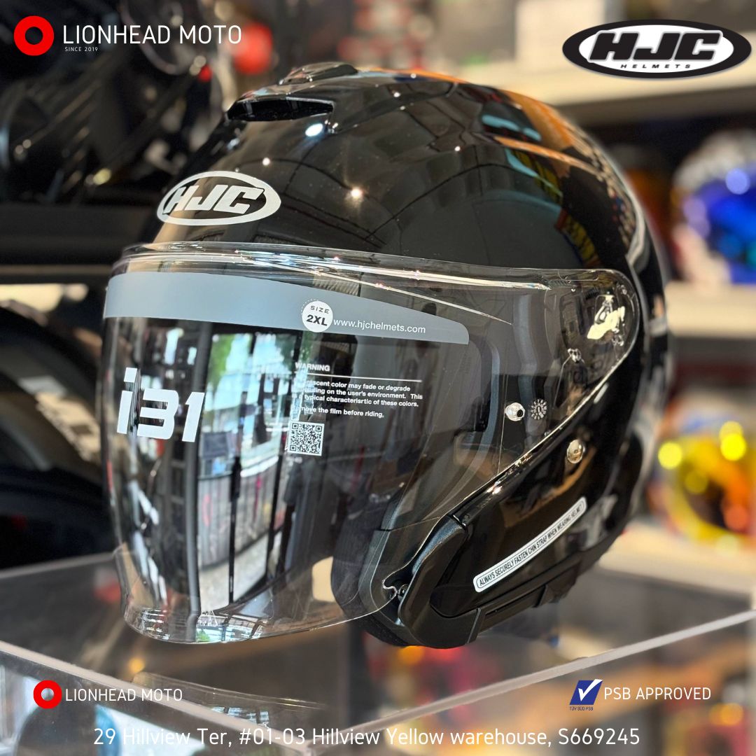 HJC i31 Solid Black Gloss