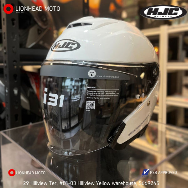HJC i31 Solid White