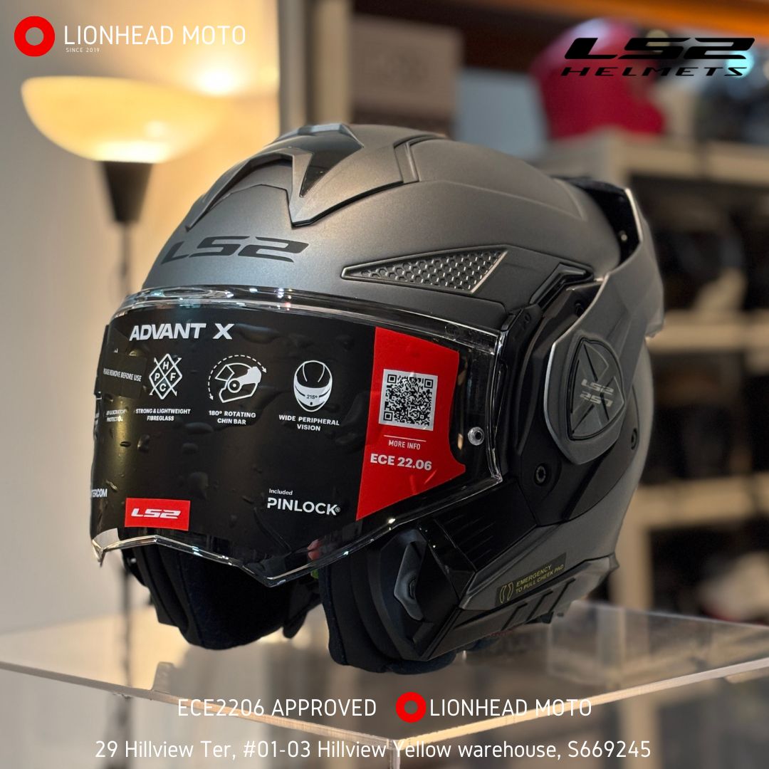 LS2 Advant X Titanium