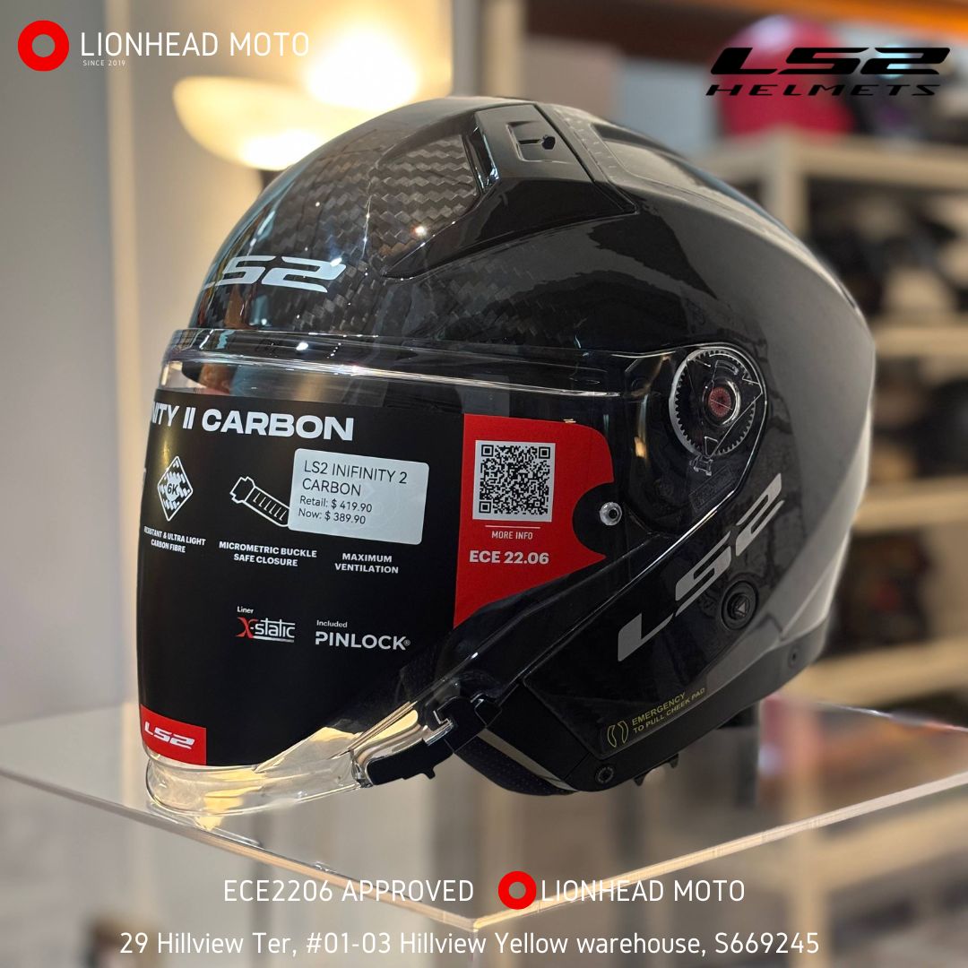 LS2 Infinity II Carbon Glossy