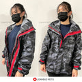 Maxfly MR10 Raincoat Grey Camo