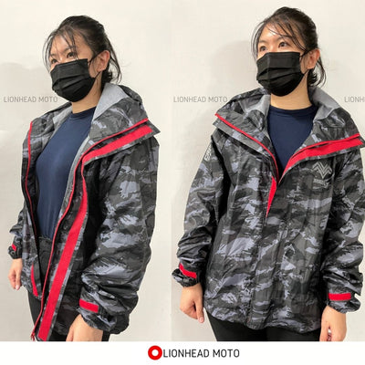 Maxfly MR10 Raincoat Grey Camo
