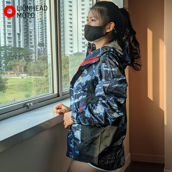 Maxfly MR11 Raincoat Grey Camo