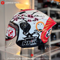 NHK S1GP ALONSO 12 WHITE GLITTER GOLD