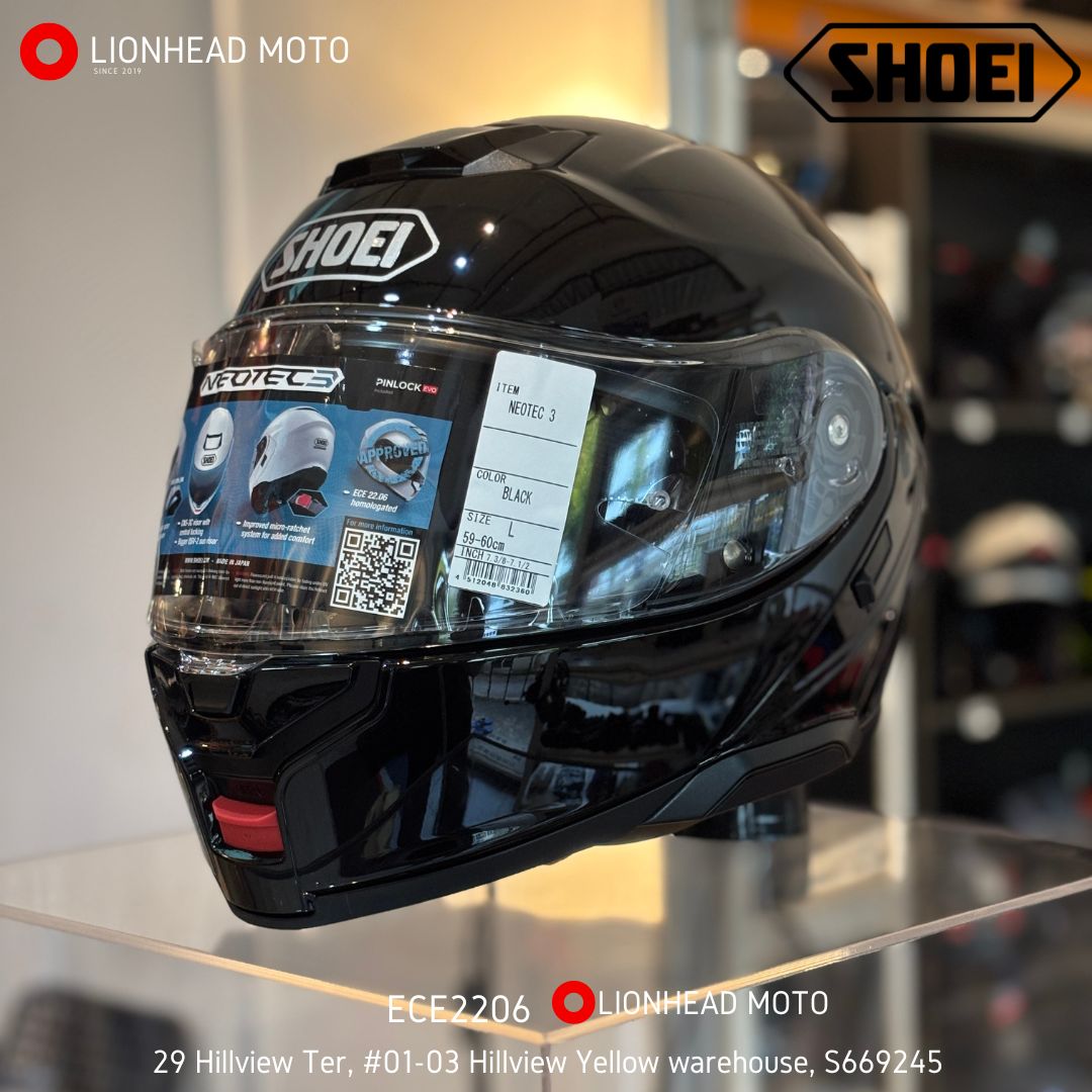 Shoei Neotec 3 Gloss Black