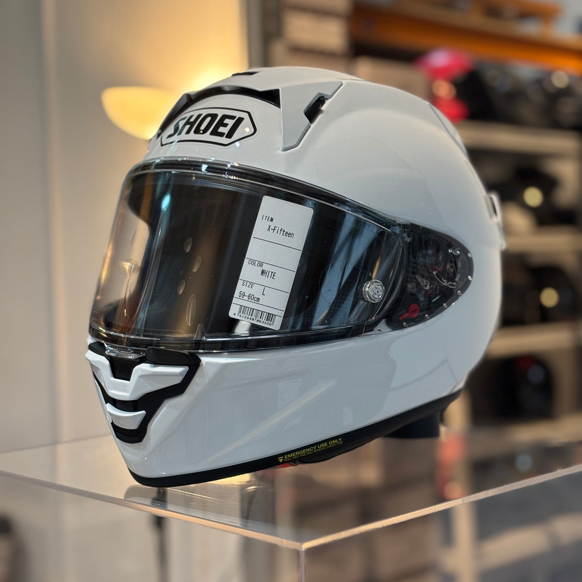 Shoei X-15 White