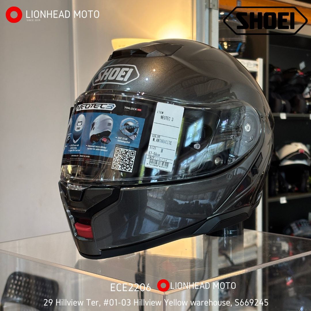Shoei Neotec 3 Metallic Anthracite