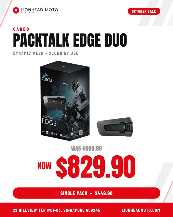 Cardo Packtalk Edge Duo