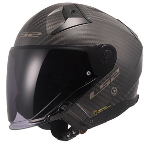 LS2 Infinity II Carbon Matte front